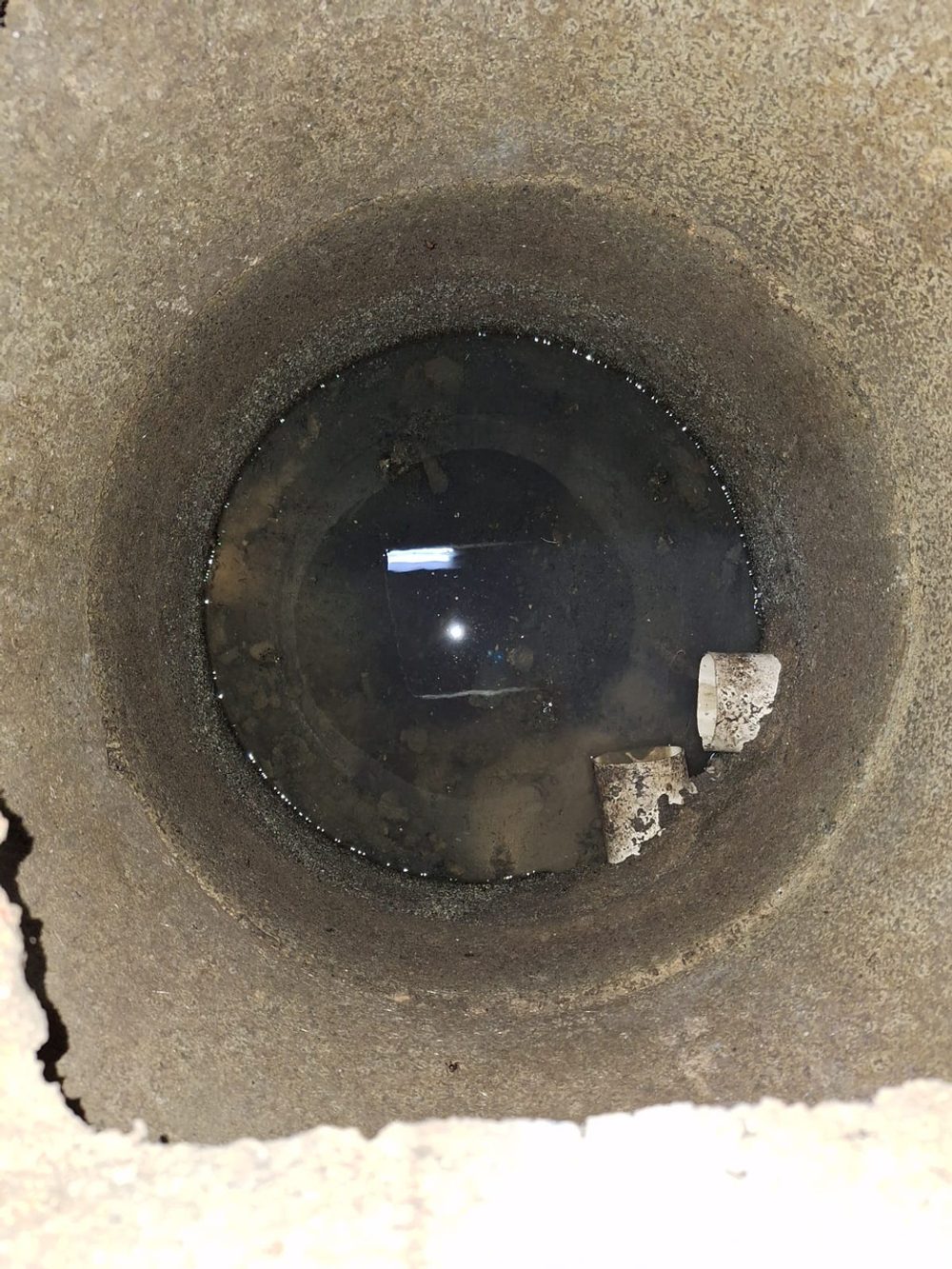 Caixa de gordura depois do tratamento ISOBAC — livre de gordura